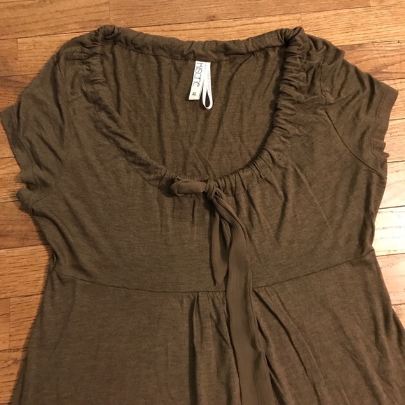 Brown jersey dress - Picture 2 of 6
